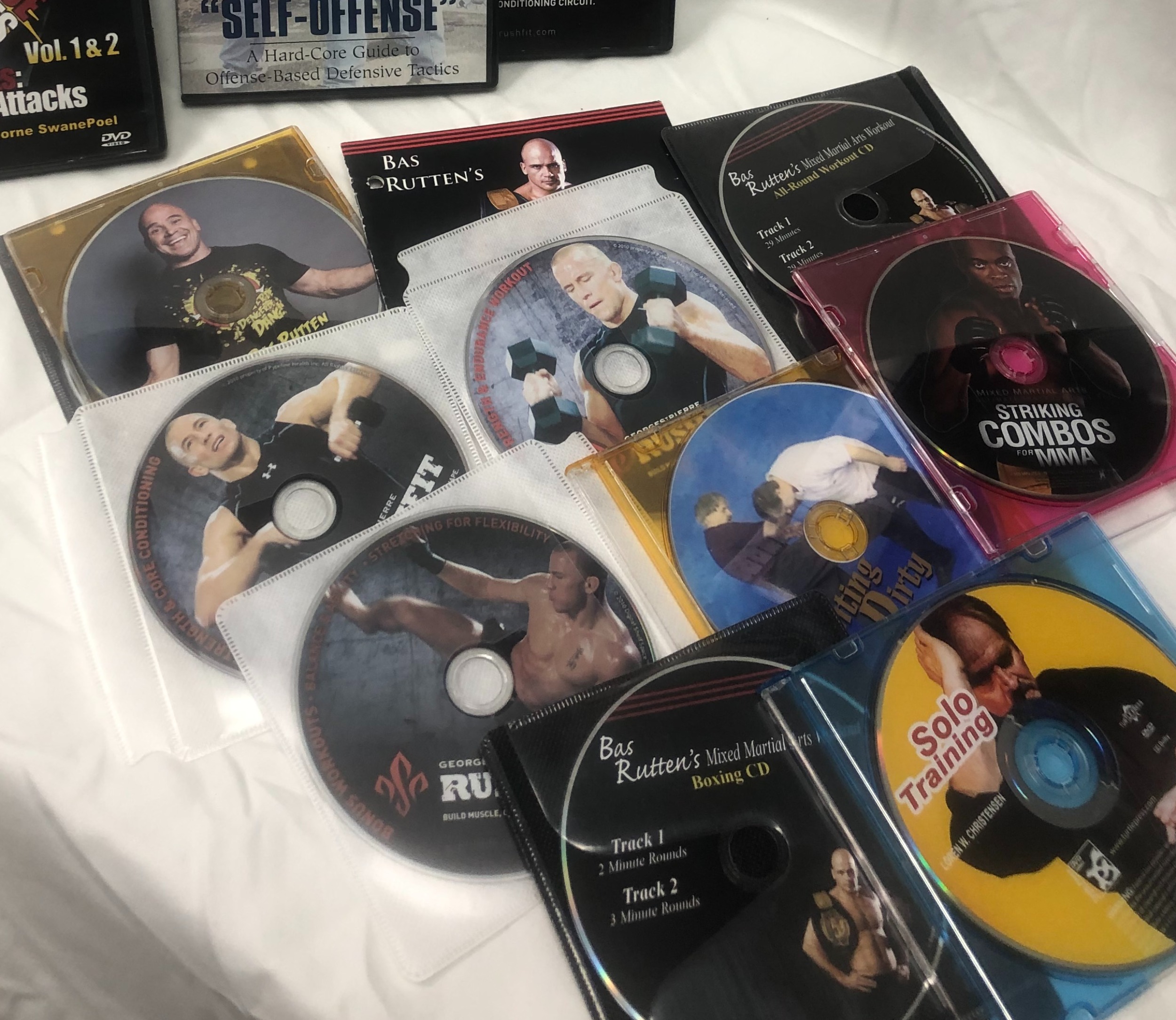 Coleccion de CD's de Artes Marciales