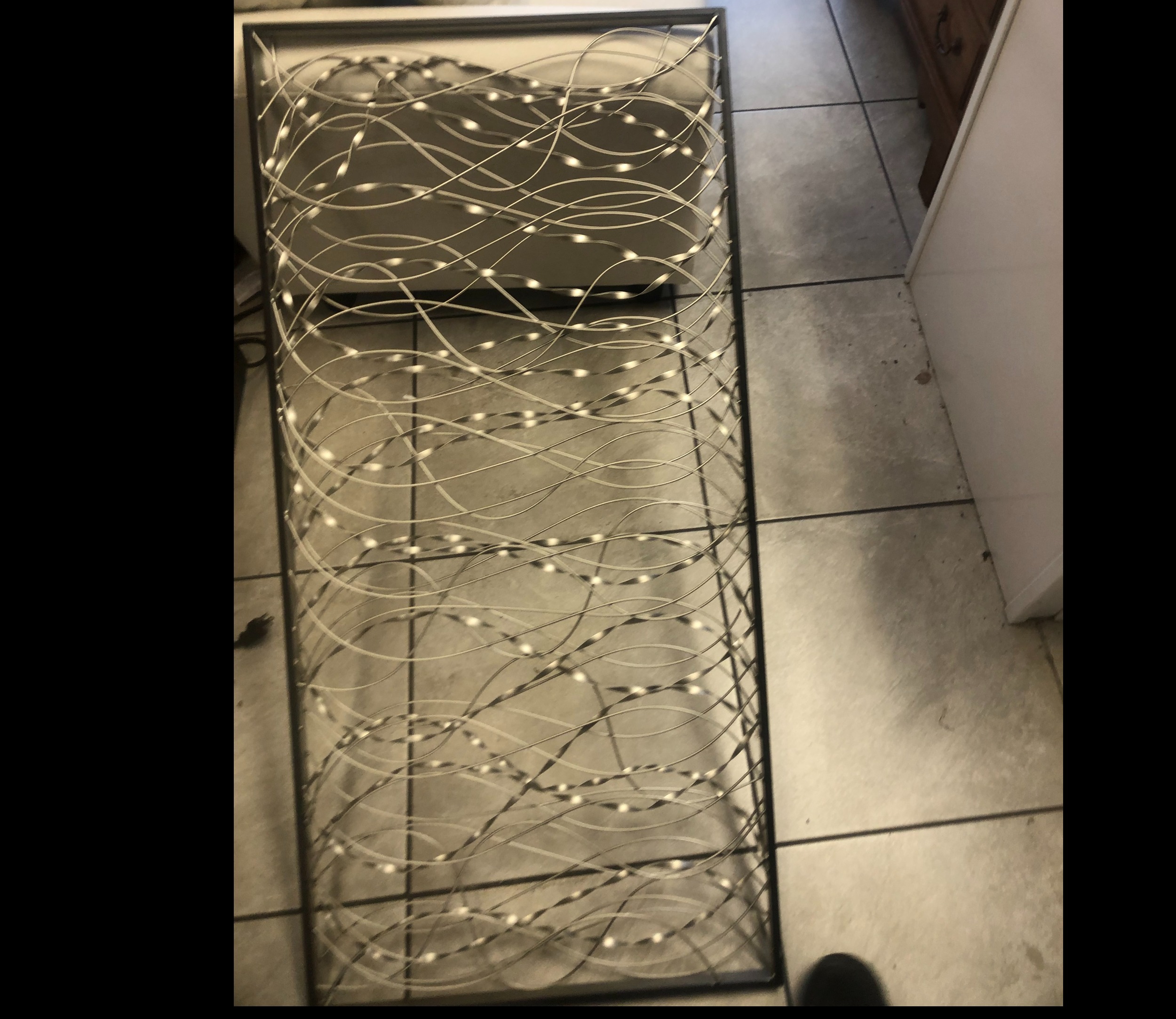 Decoración de matal para pared