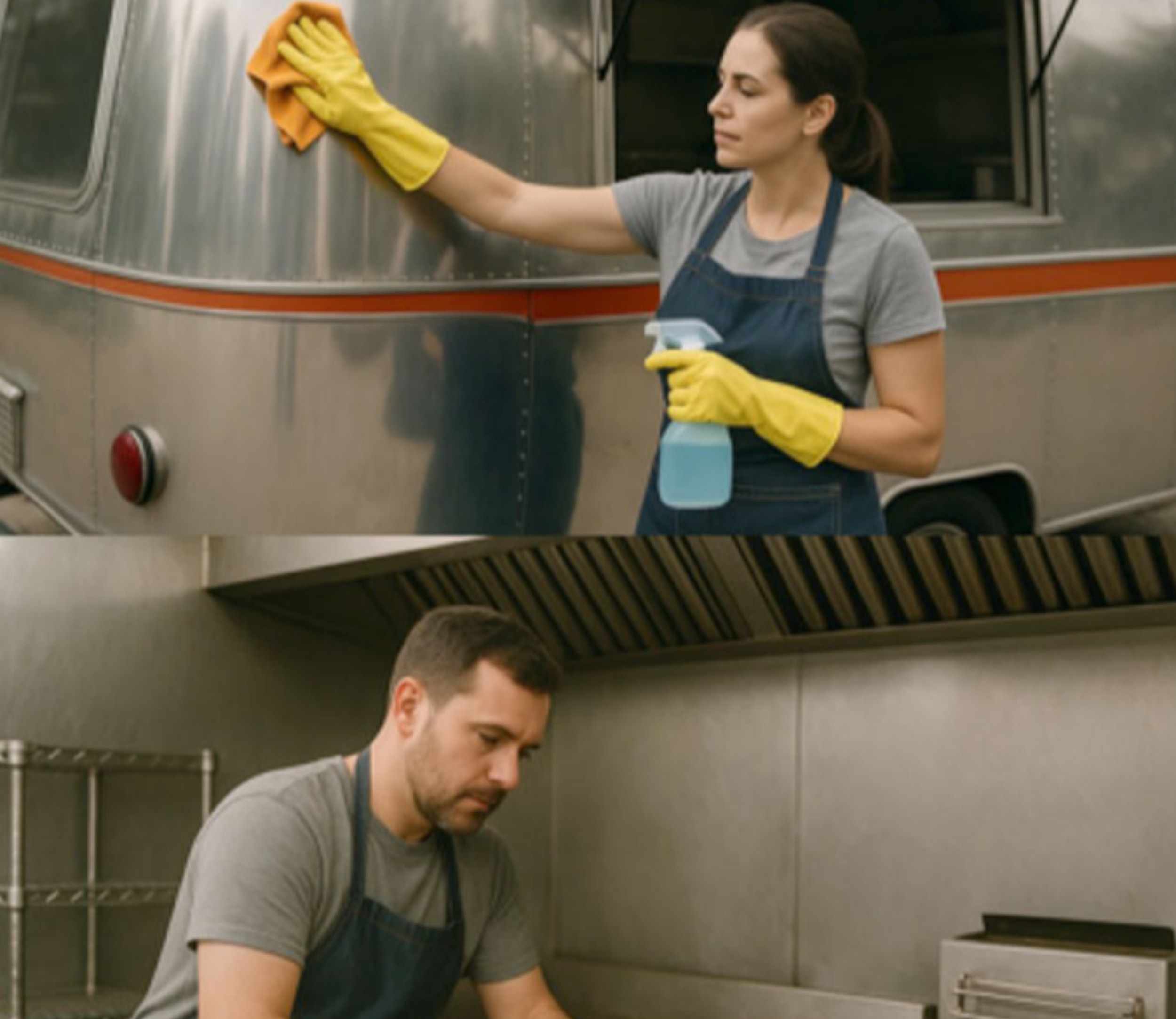 Se busca personal de limpieza para food trailers