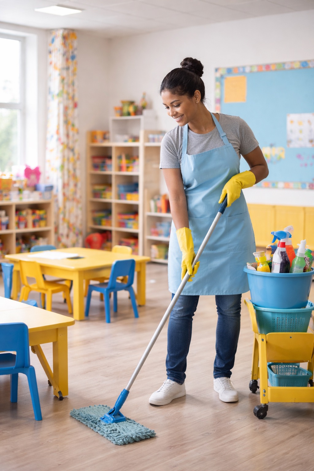 Personal de Limpieza para Guardería (Semanal)