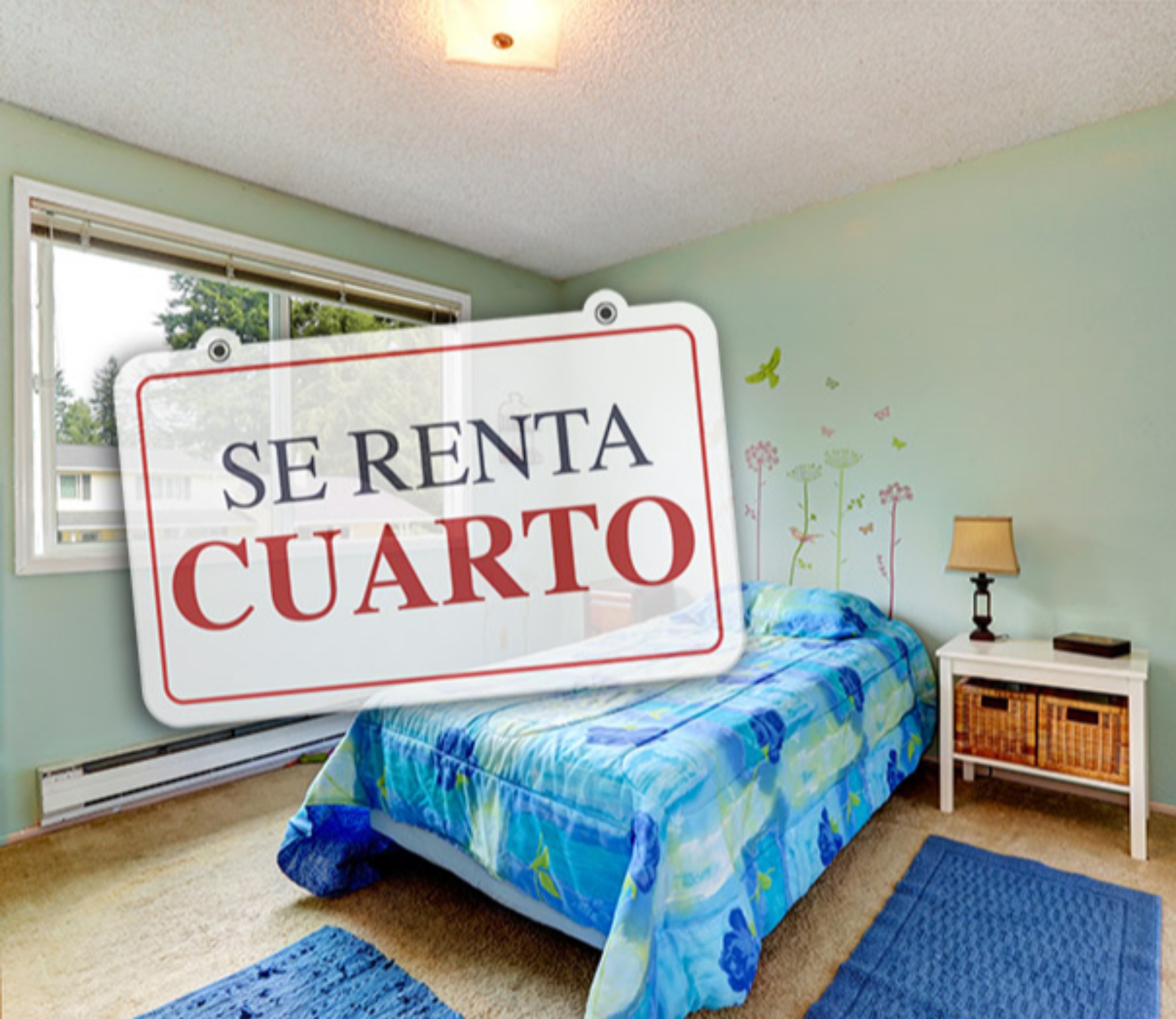 Se renta cuarto amueblado