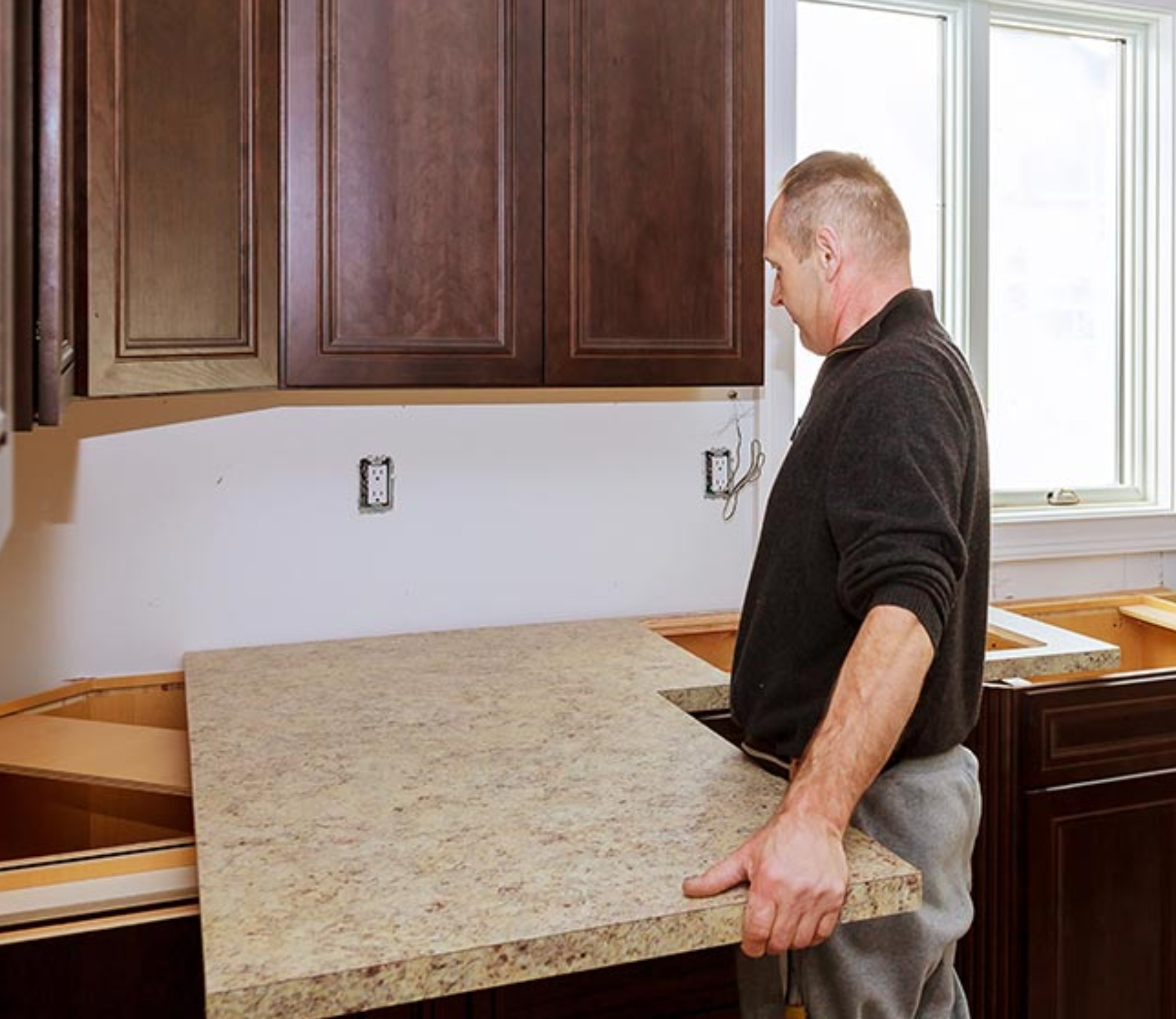 Looking personel for counter-top