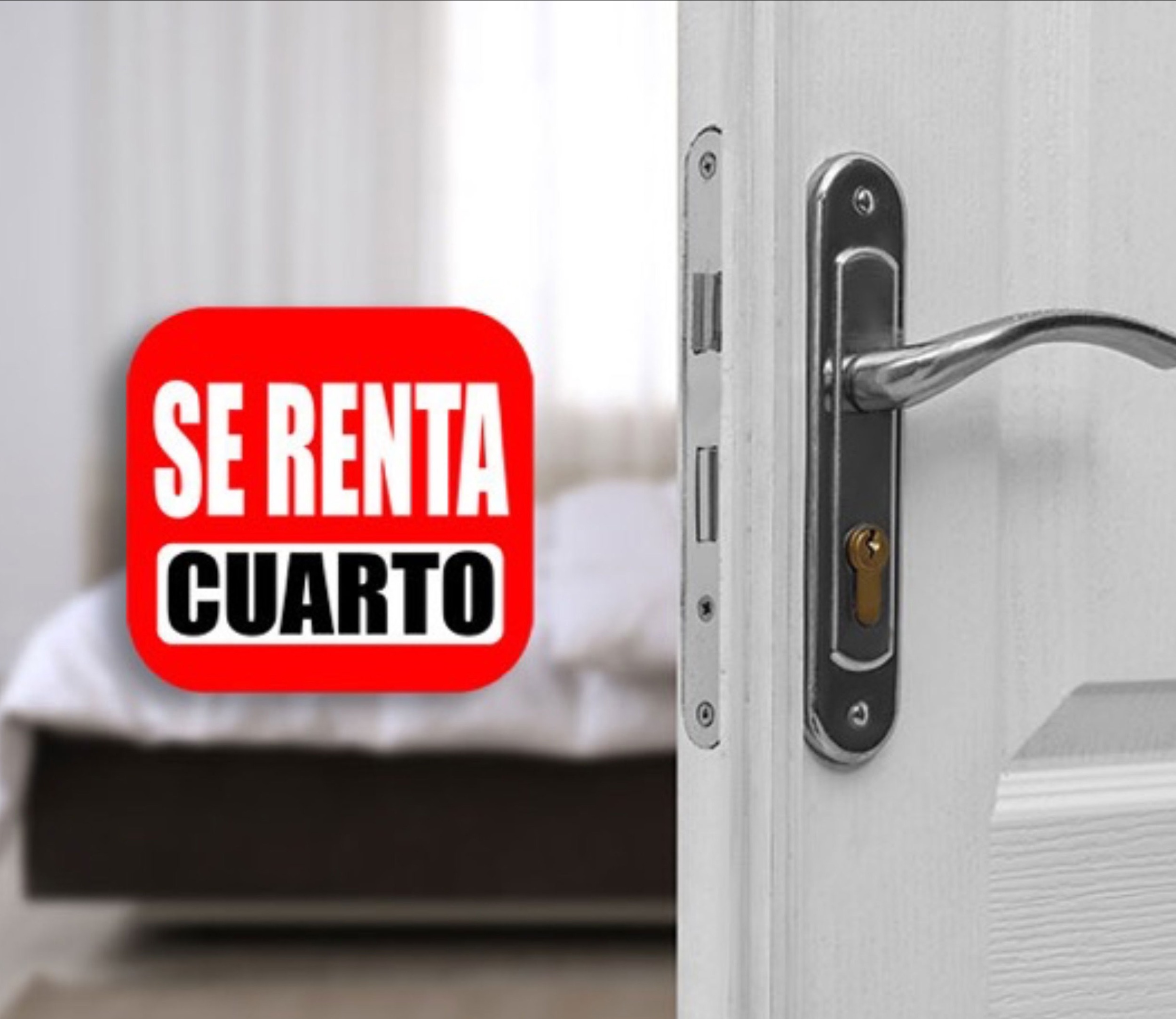 Se renta recámara independiente amueblada para una persona
