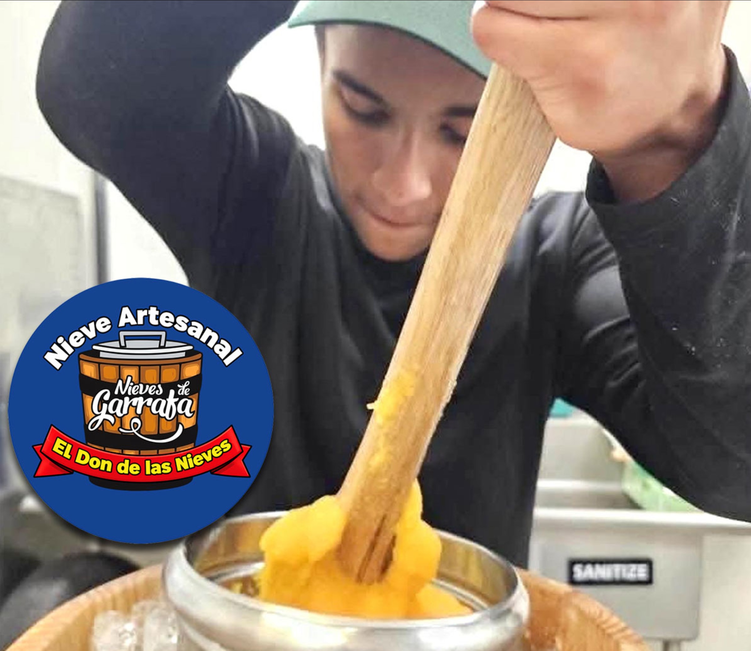 La tradición de la garrafa (Nieve 100% artesanal)