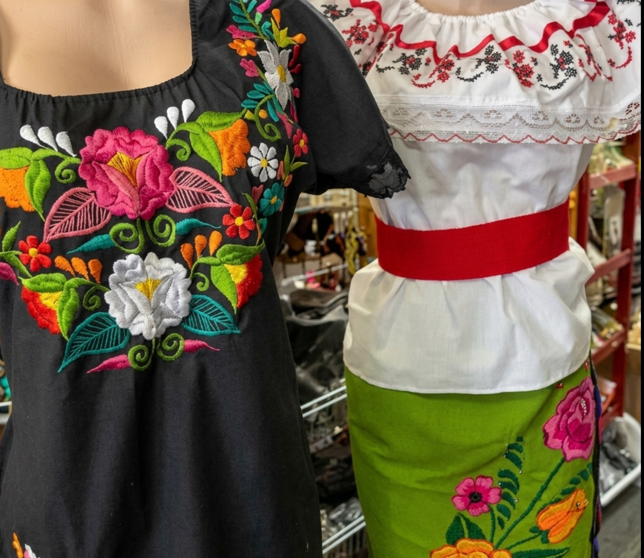¡Celebra el folclor, la cultura y el color de México con nuestra colección exclusiva de ropa artesanal y trajes típicos!